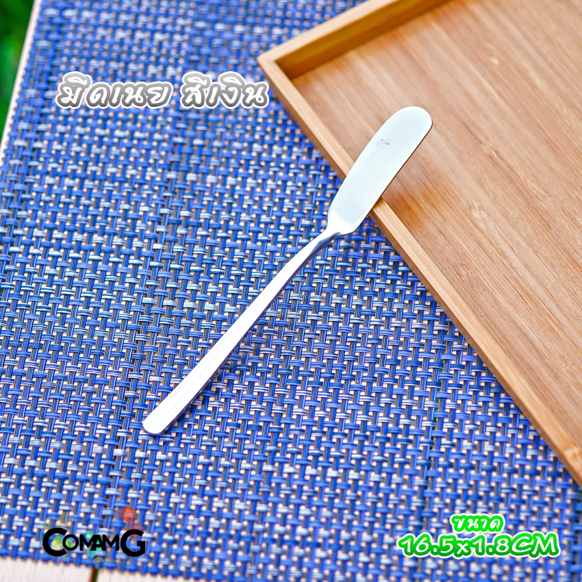 ช้อนเกาหลี ช้อนสแตนเลส จิ้มผลไม้ มีดปาดเนย ช้อนชงกาแฟ มีหลายสี พร้อมส่ง