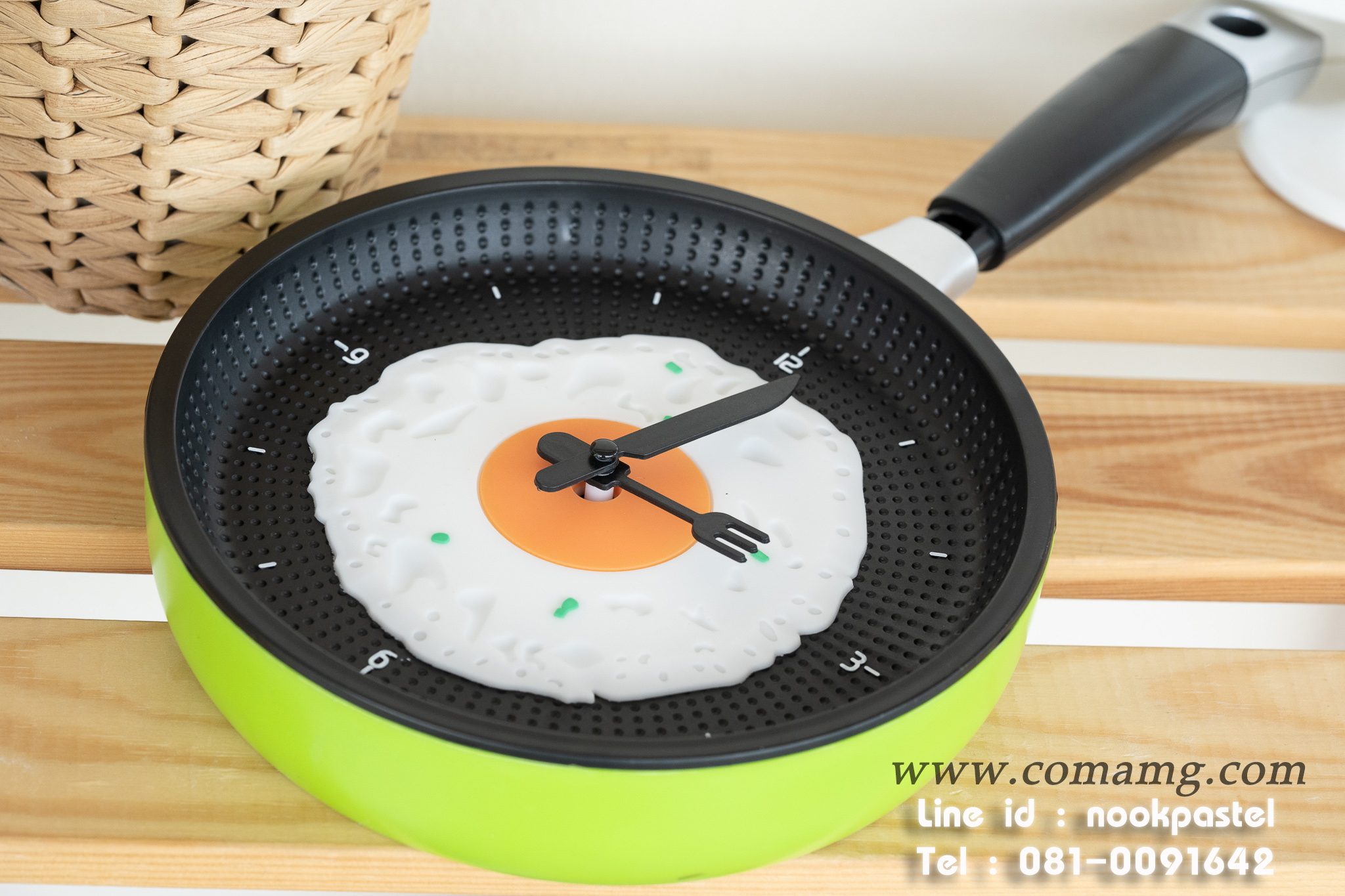 นาฬิการูปกระทะไข่ดาว