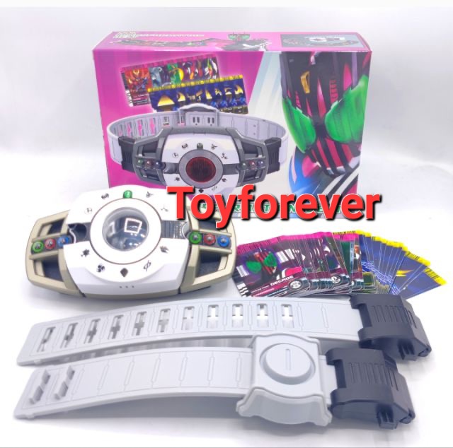 Dx Decade driver Ver.Custom Bootleg เข็มขัดดีเคท แถมการ์ด40ใบ อ่านได้ทุกใบ