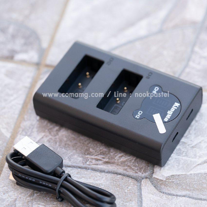 KingMa แท่นชาร์จCanon LP-E17 มีจอLCDแสดงค่าสถานะ