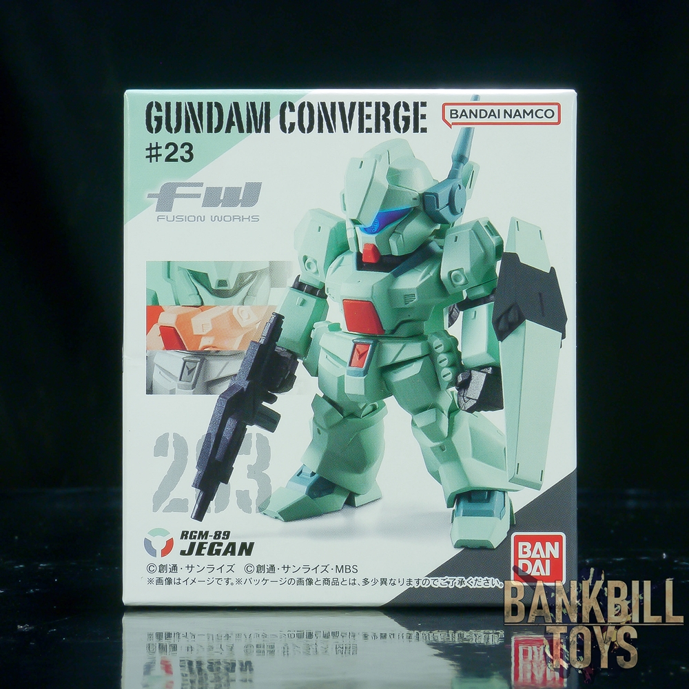 กันดั้ม Bandai Candy Toy FW Gundam Converge #23 No.283 RGM-89 Jegan