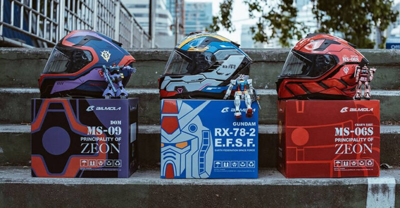 [Bilmola X Gundam] GUMDAM Limited Edition Helmet