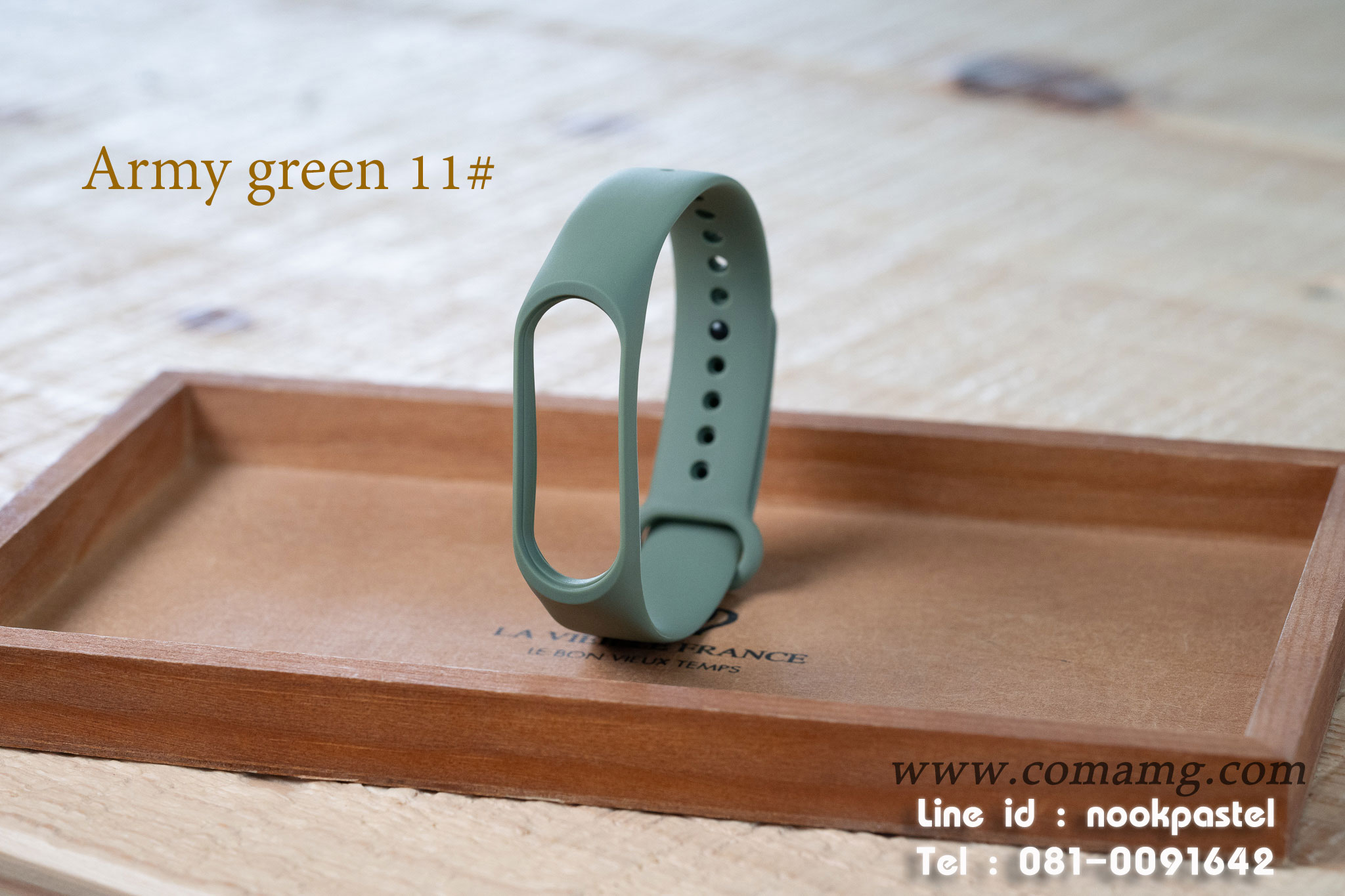 สายXiaomi Mi Band 4/3 สายยางซีลีโคน (ลิงค์1)