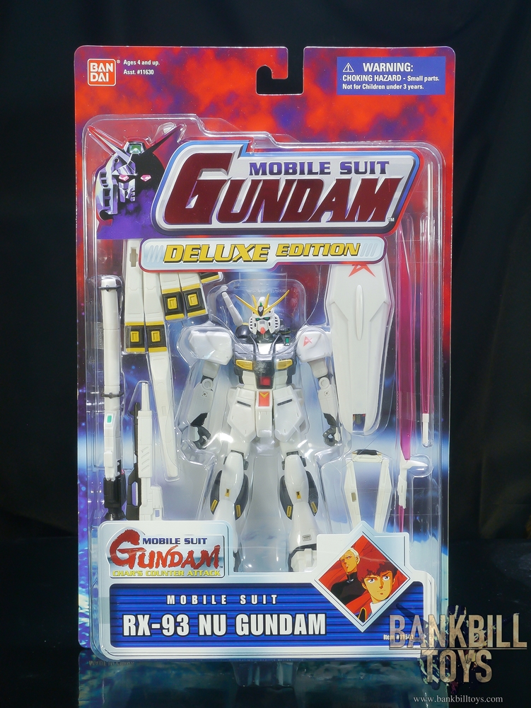 กันดั้ม Bandai America MSIA MIA Mobile Suit in Action !! Deluxe Edition RX-93 Nu Gundam