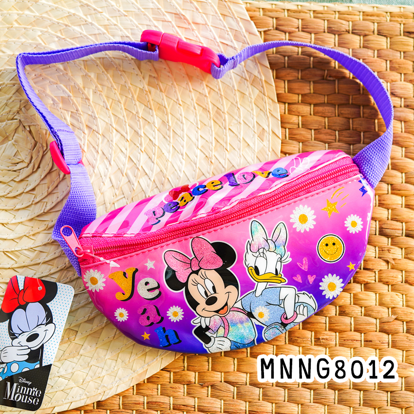 กระเป๋าคาดอกเด็ก กระเป๋าคาดเอวเด็ก กระเป๋าเด็ก รุ่นหนังแก้ว ลิขสิทธิ์แท้ คาดอก คาดเอว มีหลายลาย