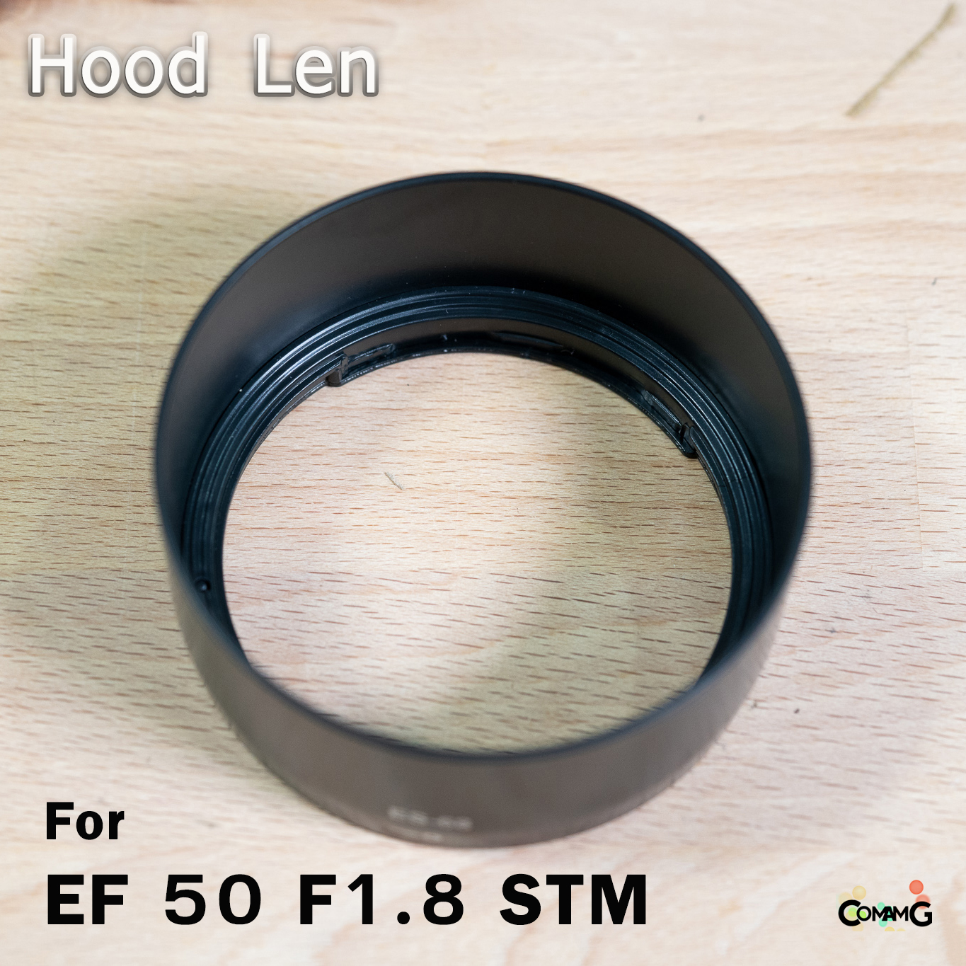Hood Len Canon EF50 F1.8 STM ทรงกระบอก ES-68
