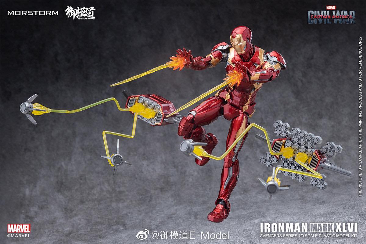 <Preorderปิดรับที่ 10คิวครับ >เปิดรับPreorder มัดจำ 800บาท 1/9 Ironman MK 46 Deluxe Ver. ( สีพิเศษ )