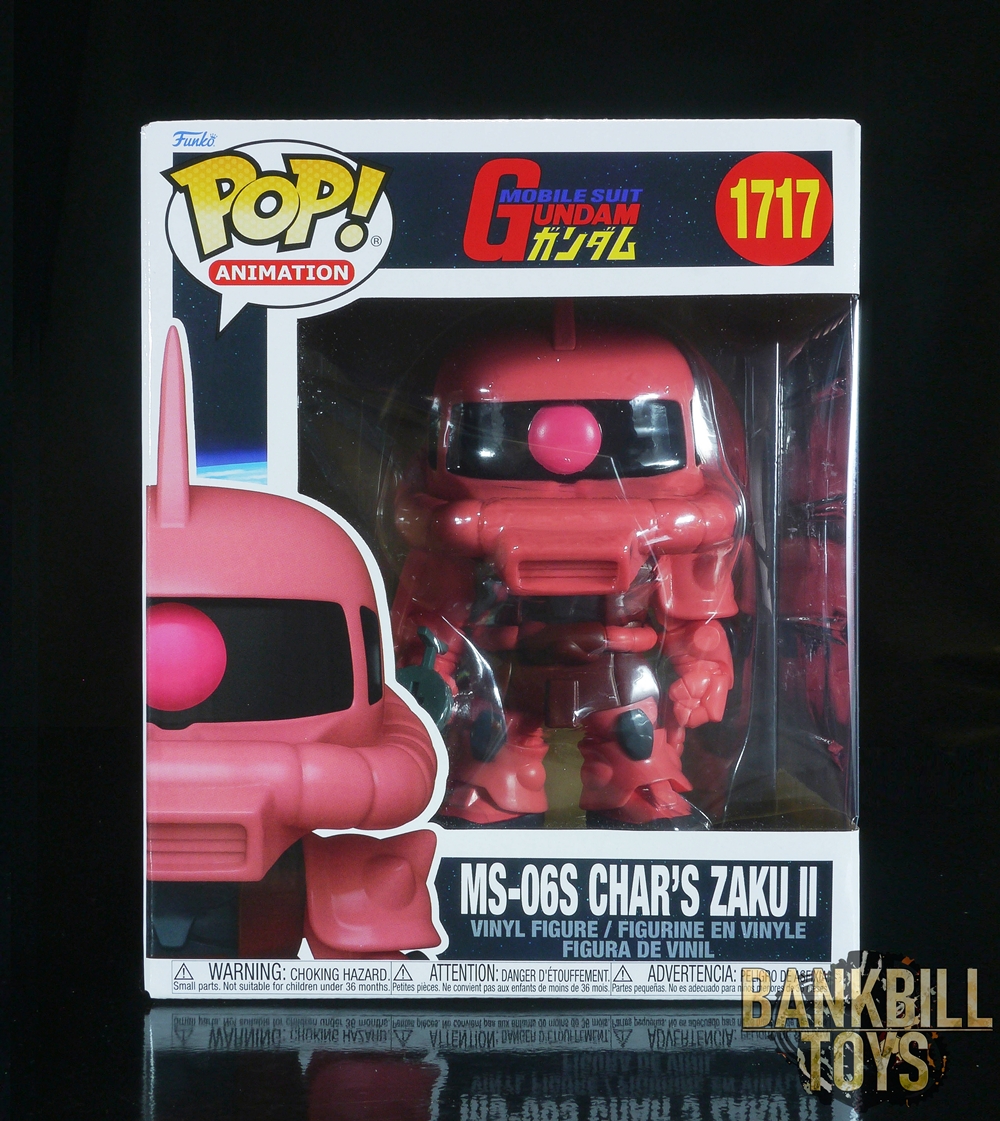 กันดั้ม Sotsu Sunrise Funko Pop! Super No.1717 MS-06S Char's Zaku II