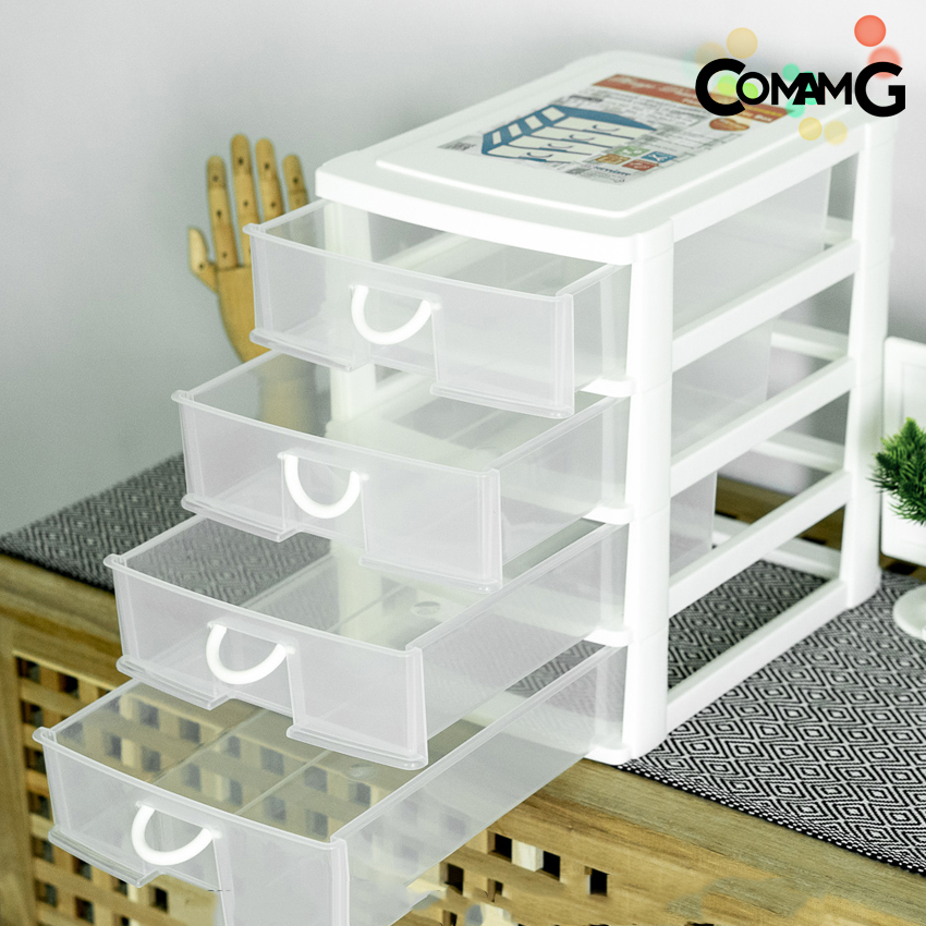 กล่องลิ้นชัก 4ชั้น 💥Keyway CK-584💥