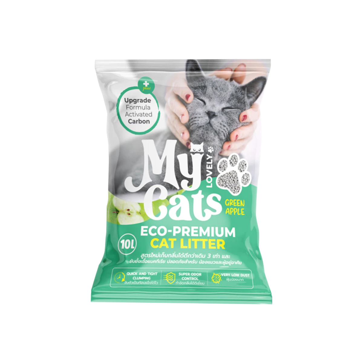 My Lovely Cats มายแคท ทรายแมว แบบเม็ดเบนโทไนซ์ ขนาด 10 L