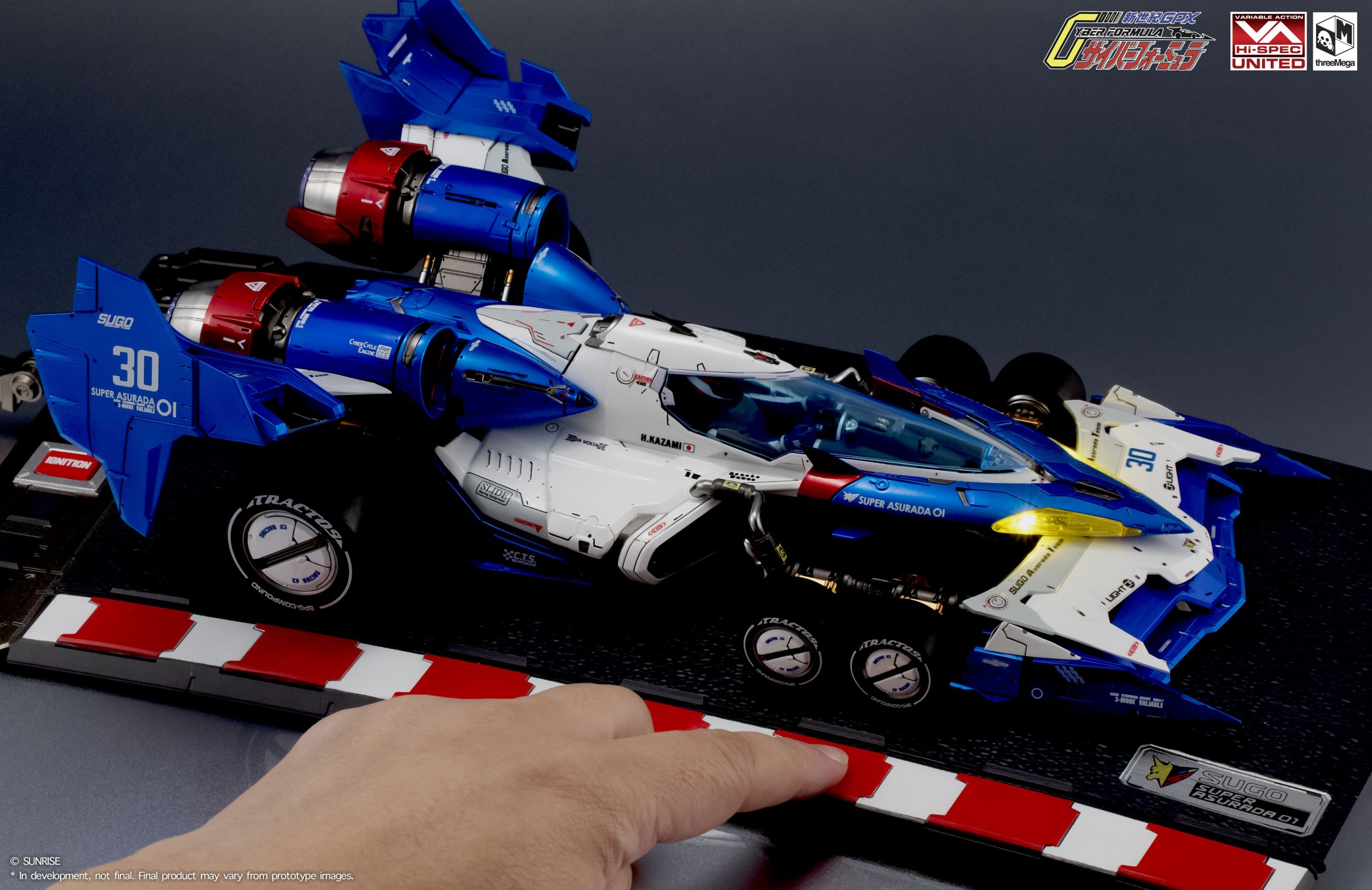 <preorder ปิดรับวันที่ 14/4/2025> เปิดรับPreorder มัดจำ 7000 บาท Future GPX Cyber Formula VARIABLE ACTION Hi-SPEC UNITED