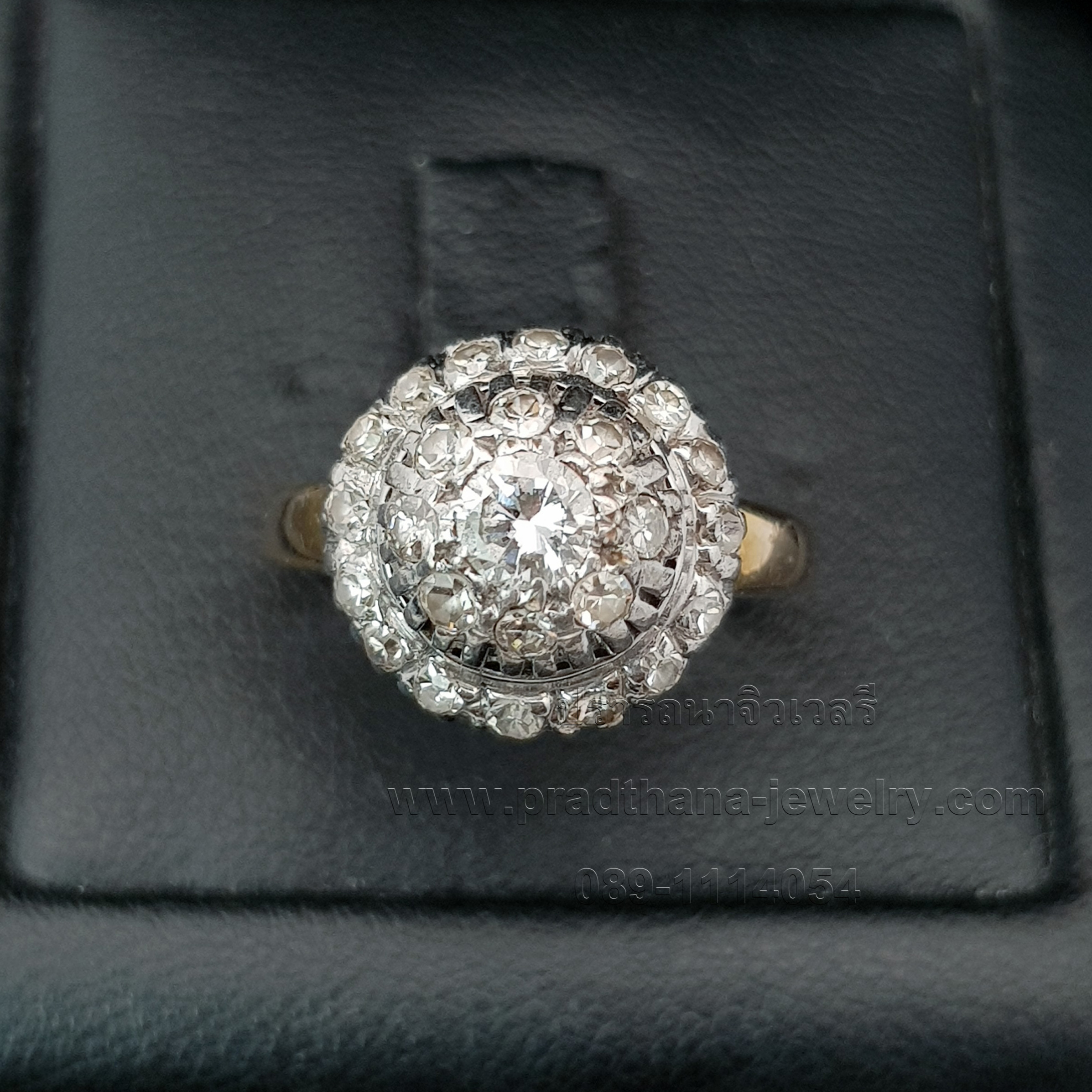 แหวนโบราณบัวคว่ำ **ขายแล้ว**