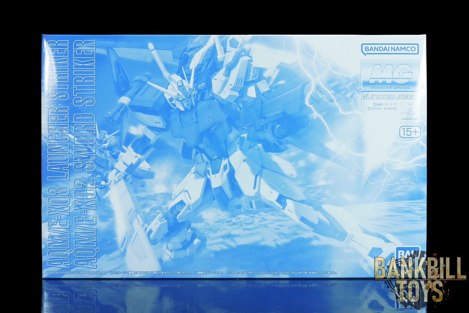 กันดั้ม Bandai Spirits Gunpla Premium Bandai Hobby Online Shop Limited MG 1/100 Launcher Striker / Sword Striker Pack For MG Aile Strike Gundam Remaster Ver.