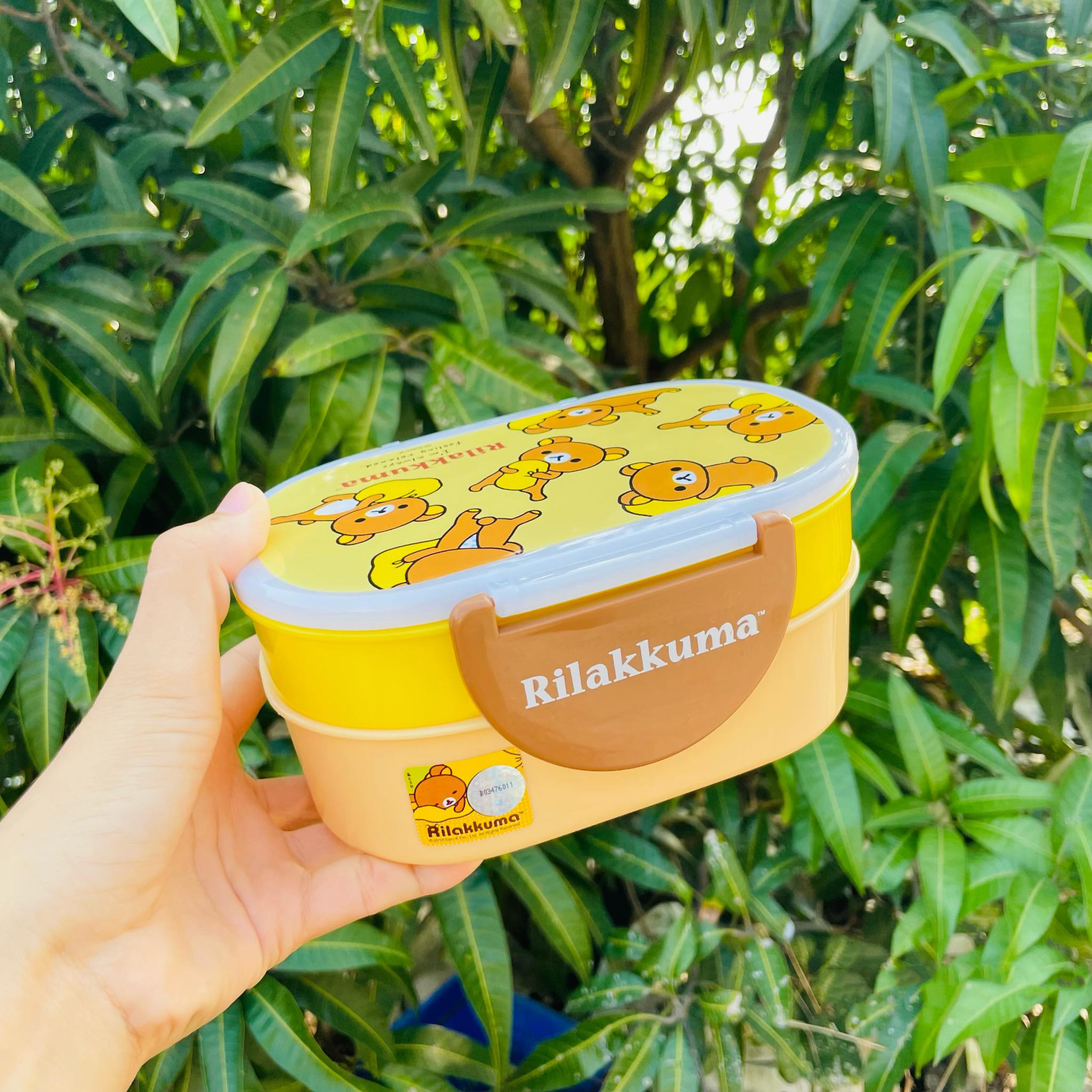 กล่องข้าวเด็ก ลายการ์ตูน กล่องใส่อาหาร2ชั้น ลิขสิทธิ์แท้100%