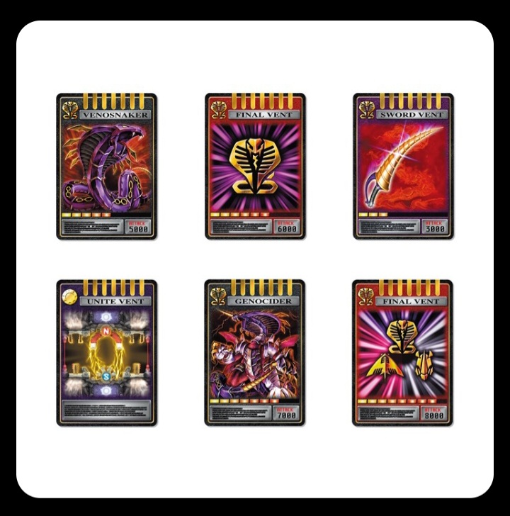 Csm Rider Ryuki V-buckle 4 ตลับ