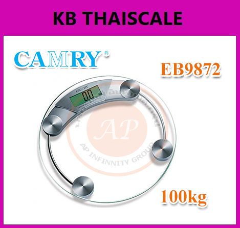 ตาชั่งน้ำหนักคนดิจิตอล150กิโลกรัม เครื่องชั่งน้ำหนักคนดิจิตอล150กิโล เครื่องชั่งน้ำหนักระบบดิจิตอล150kg เครื่องชั่งน้ำหนักคน150kg ค่าละเอียด100g ยี่ห้อ CAMRY รุ่น EB9872