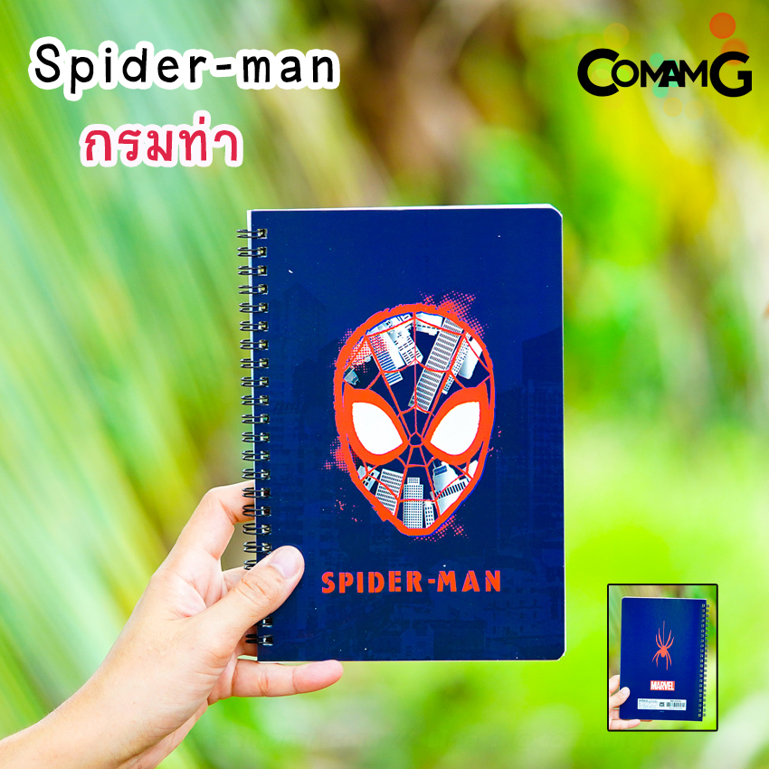 สมุดสันห่วง สมุดโน๊ตริมลวด สมุดบันทึกลายการ์ตูนขนาดA5 ลิขสิทธิ์แท้ พร้อมส่ง