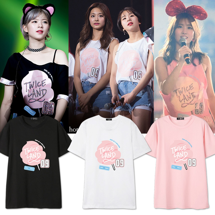 เสื้อยืดคอนเสิร์ต TWICELAND