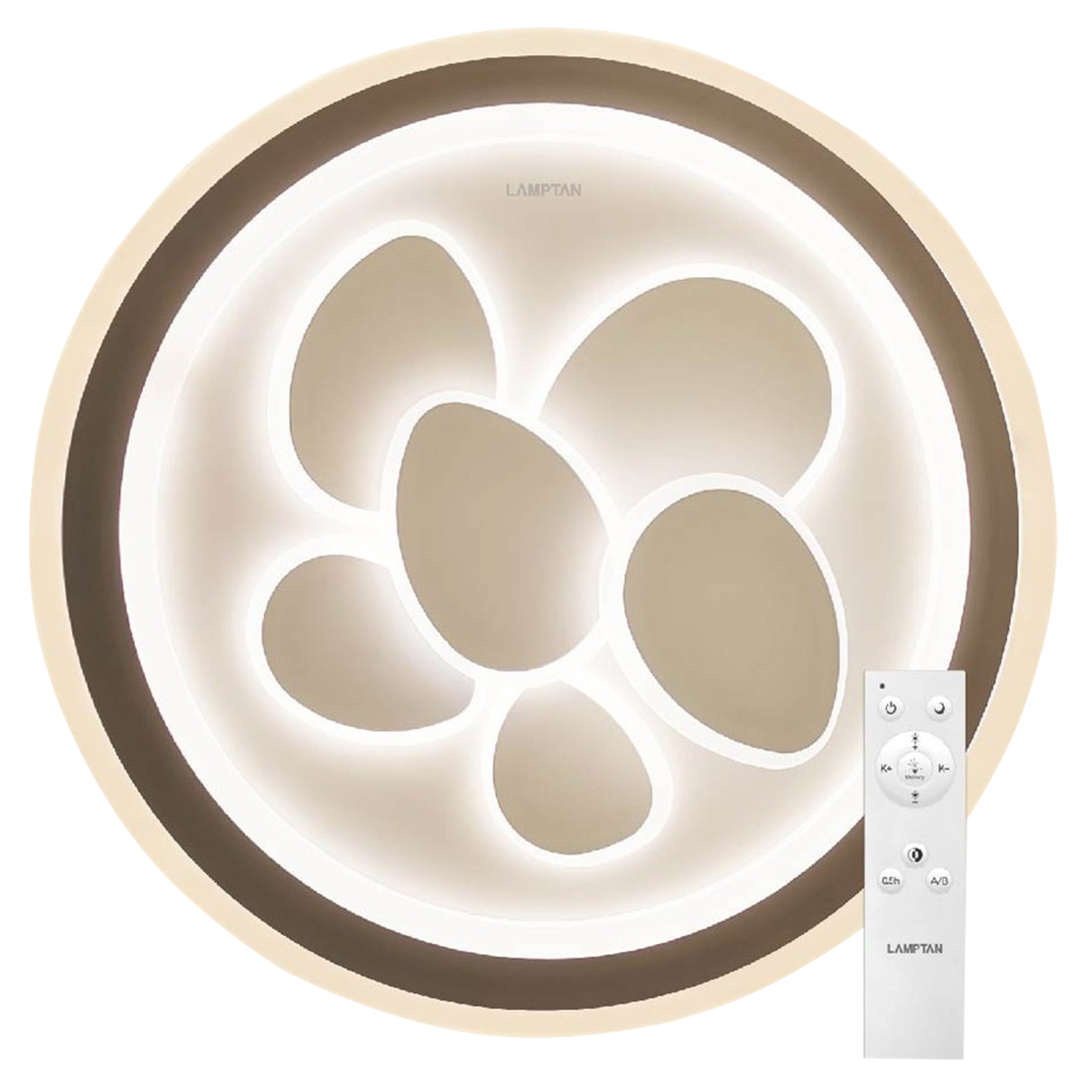 LAMPTAN โคมไฟเพดาน LED Multi-Smart Pansy