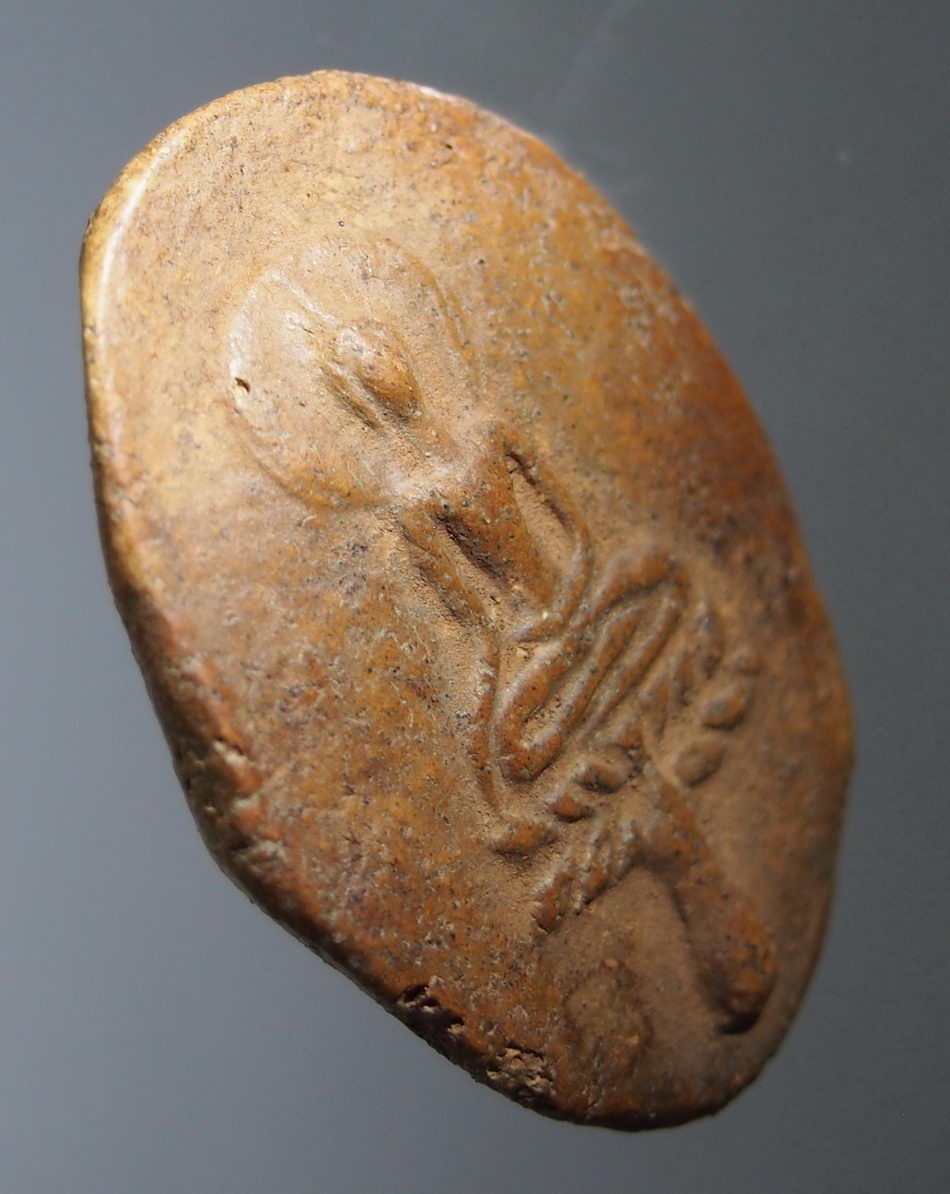 รหัสสินค้า พระกรุ 067 พระขุนแผน ใบพุทรา กรุวัดใหญ่ชัยมงคล จังหวัดอยุธยา