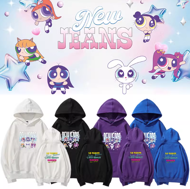 เสื้อกันหนาว NEWJEANS : GET UP