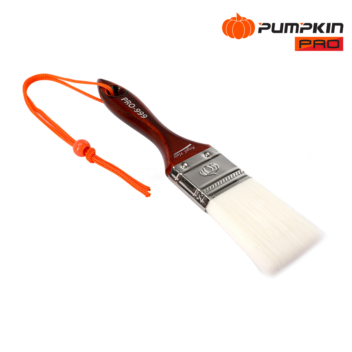 Pumpkin แปรงทาสีด้ามไม้ รุ่นขนละเอียด PRO-999 Angle Hair
