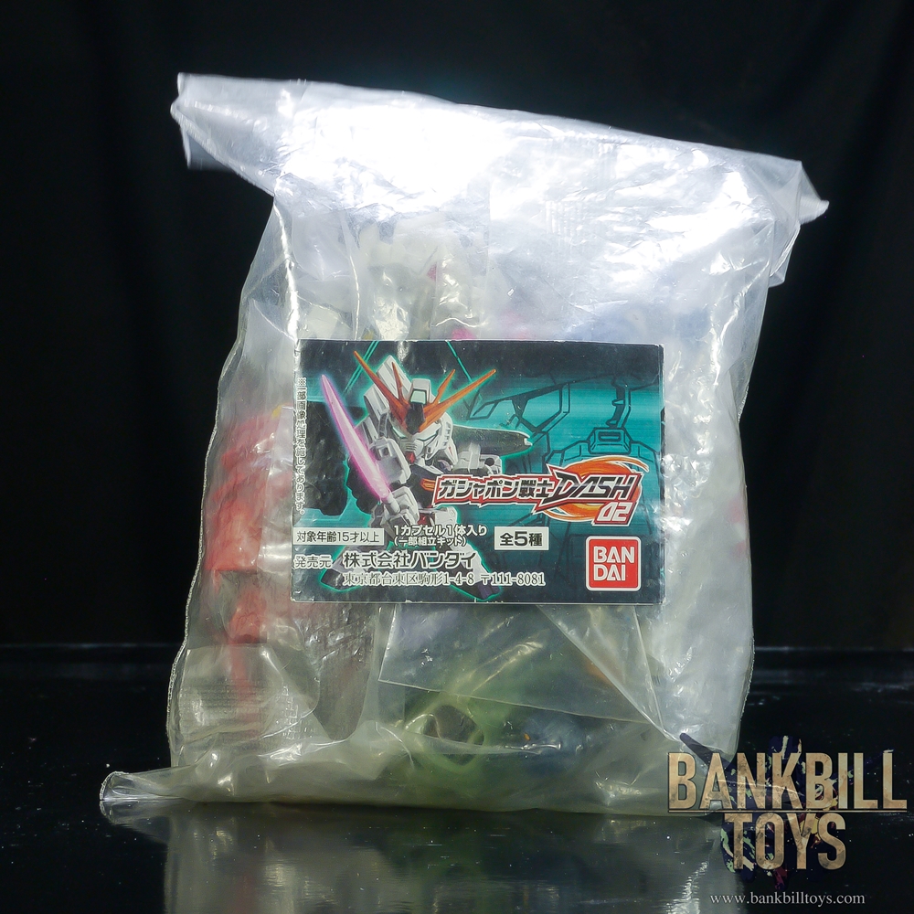 กันดั้ม Bandai Gashapon Mobile Suit Gundam Gashapon Senshi Dash 02 Set (ครบเซ็ต 5 แบบ)