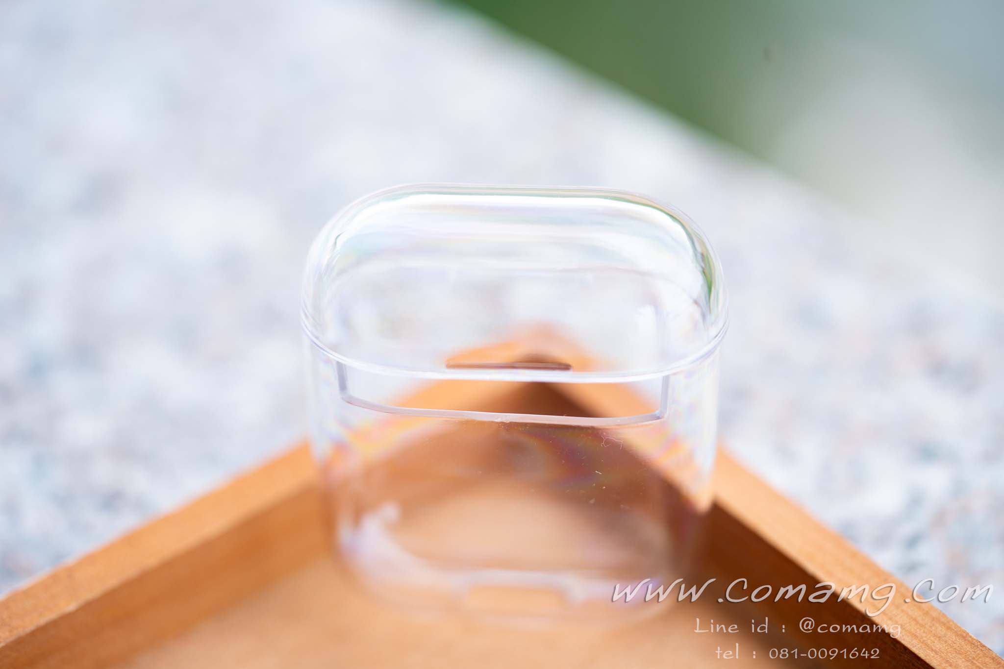 เคสแอร์พอตใส (case airpods 1/2 )