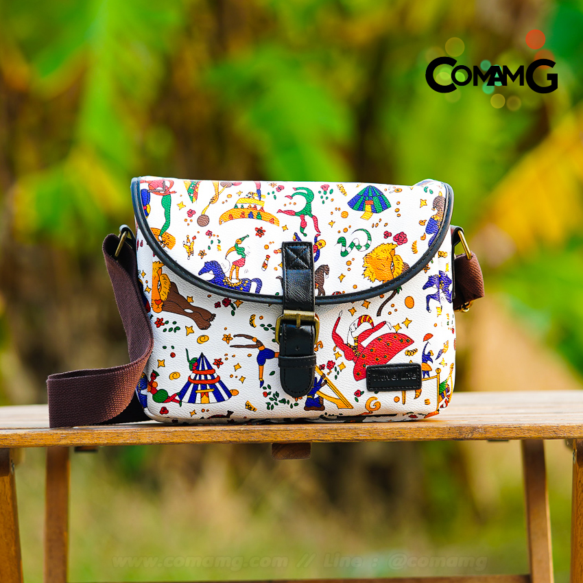 กระเป๋าใส่กล้อง Travel life สไตล์เกาหลี หนังPU