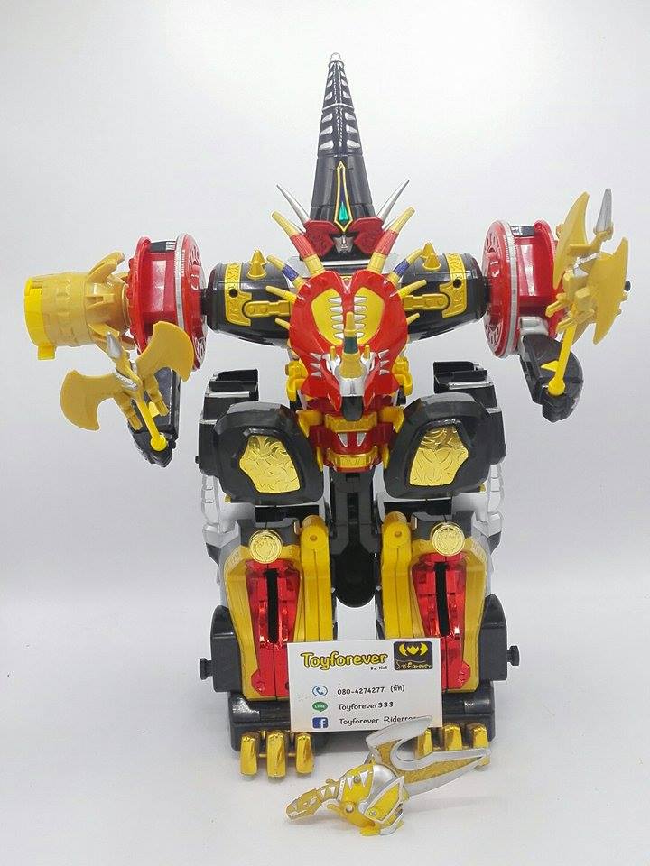 Abaranger Dx MaxOhja หุ่นแมคโอจา อาบะเรนเจอร์ มีกิ๊บหัก รวมร่างได้ปรกติ