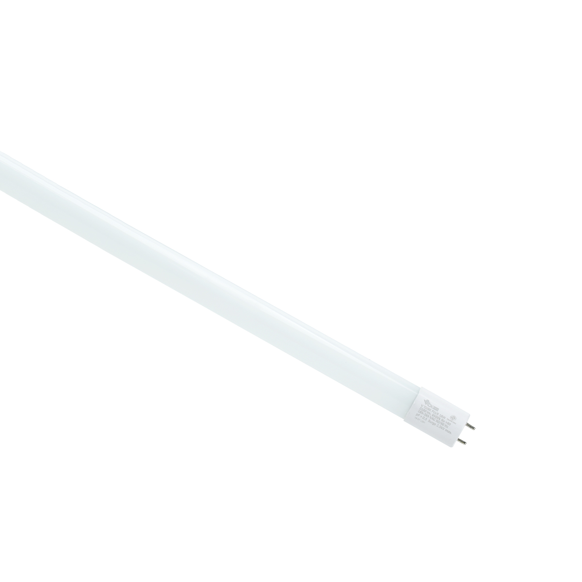 หลอดแอลอีดีทิวบ์ T8(แก้ว) รุ่นสว่างพิเศษ T8 แบบ DE ไฟเข้าสองข้าง 18W/2,100LM/DL