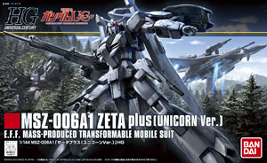 <Preorder ปิดรับวันที่ 2/1/2024 >🔔เปิดรับPreorder ไม่ต้องมัดจำครับ 1/144 HGUC ZETA PLUS（UNICORN Ver.）
