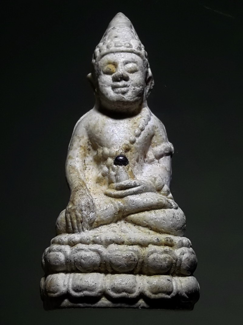 รหัสสินค้า พระเนื้อดิน ผง ว่าน 10469 พระกริ่งสุนทโร หลวงพ่อทองกลึง วัดเจดีย์หอย จ.ปทุมธานี