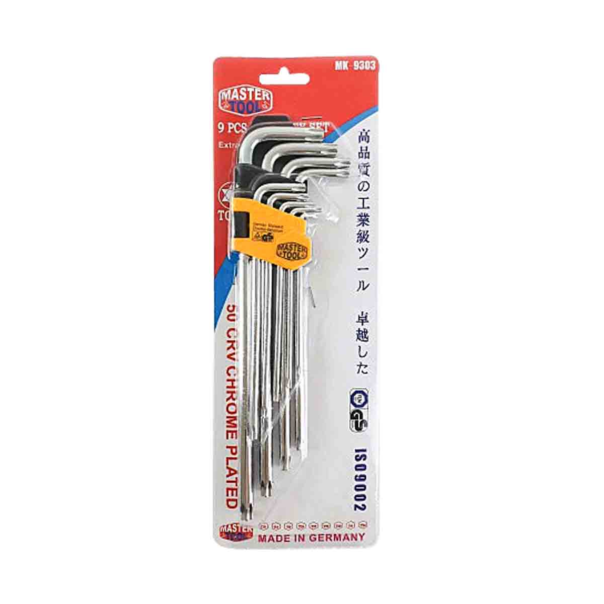 หกเหลี่ยม หัวท็อคยาวพิเศษ MASTER TOOL MK-9303