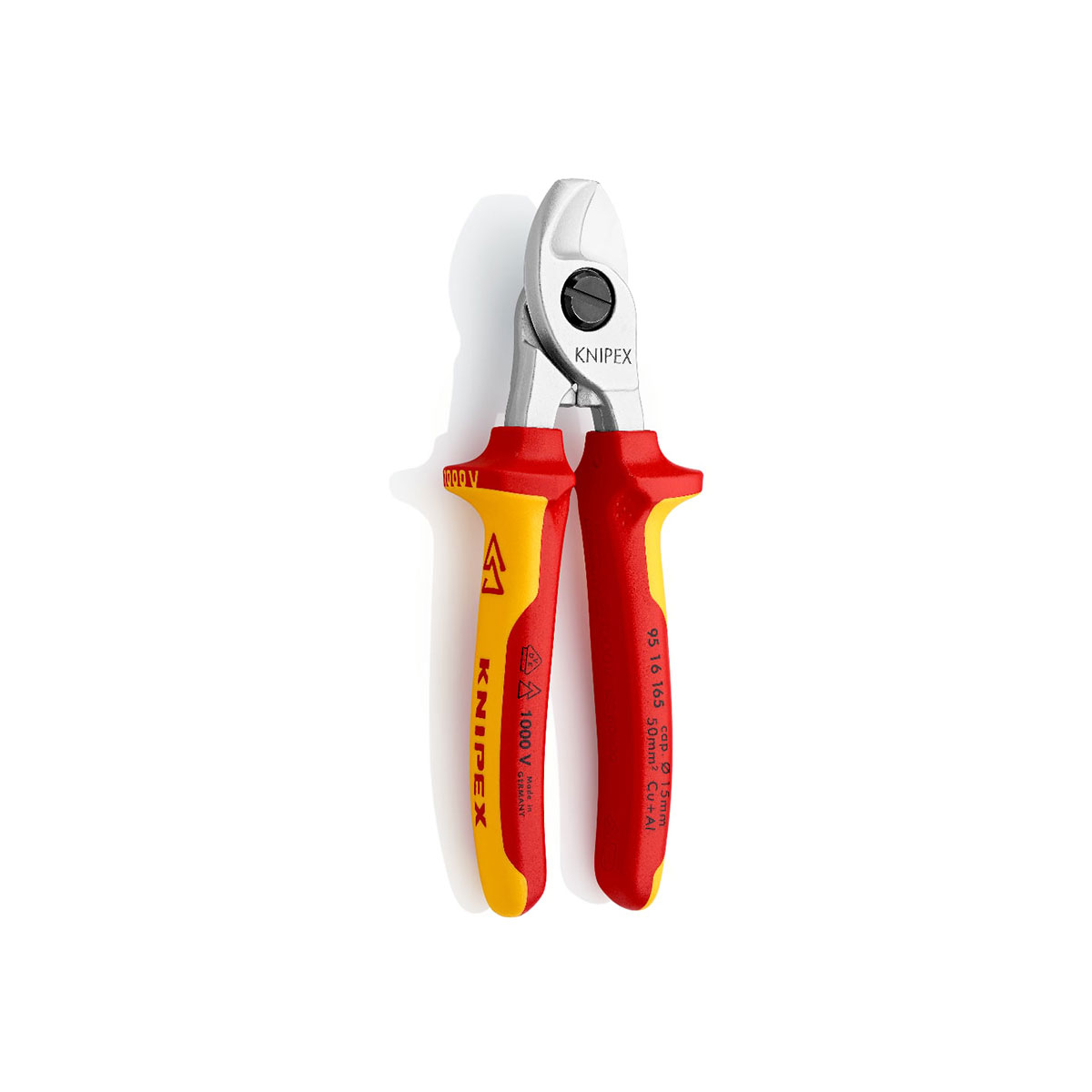 KNIPEX กรรไกรสำหรับสายไฟหรือสายเคเบิล (165mm.) NO.95 16 165