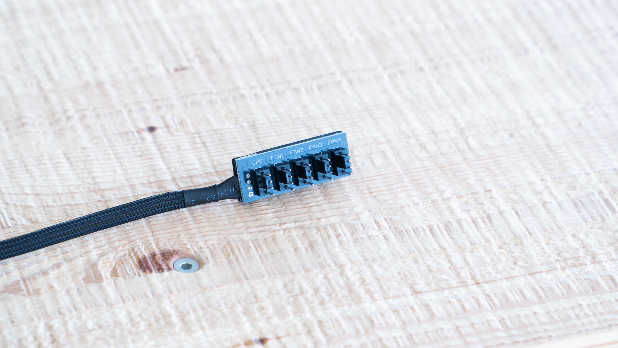 Fan Hubพัดลม 4pin fan 5ช่อง