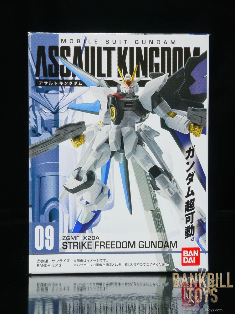กันดั้ม Bandai Candy Toy Mobile Suit Gundam Assault Kingdom 3 No.09 ZGMF-X20A Strike Freedom Gundam