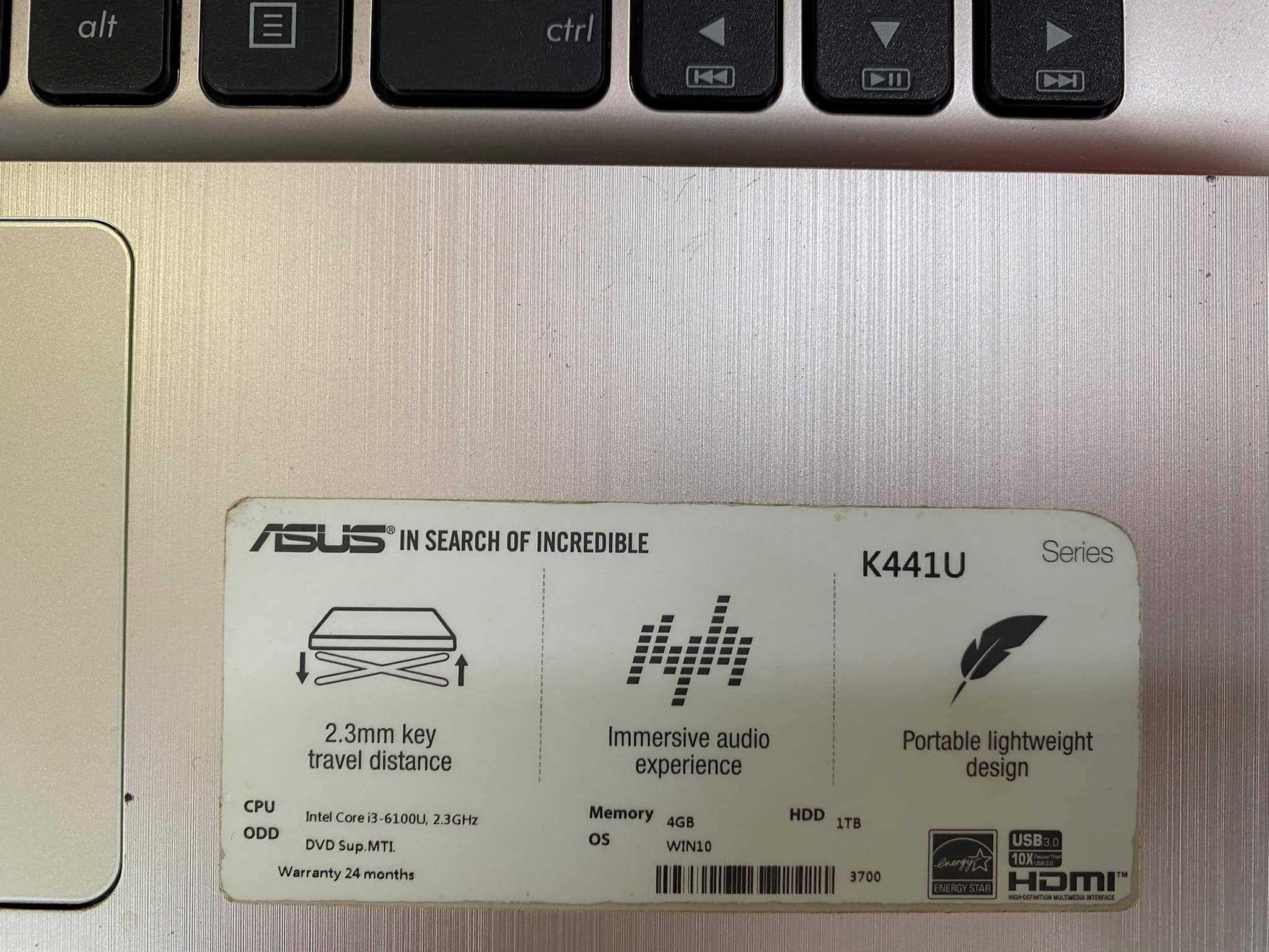 ( SOLD OUT ) Asus K441UA-WX314T