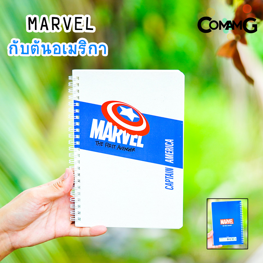 สมุดสันห่วง สมุดโน๊ตริมลวด สมุดบันทึกลายการ์ตูนขนาดA5 ลิขสิทธิ์แท้ พร้อมส่ง