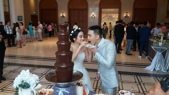 ช็อคโกแลตฟองดูว์ Wedding