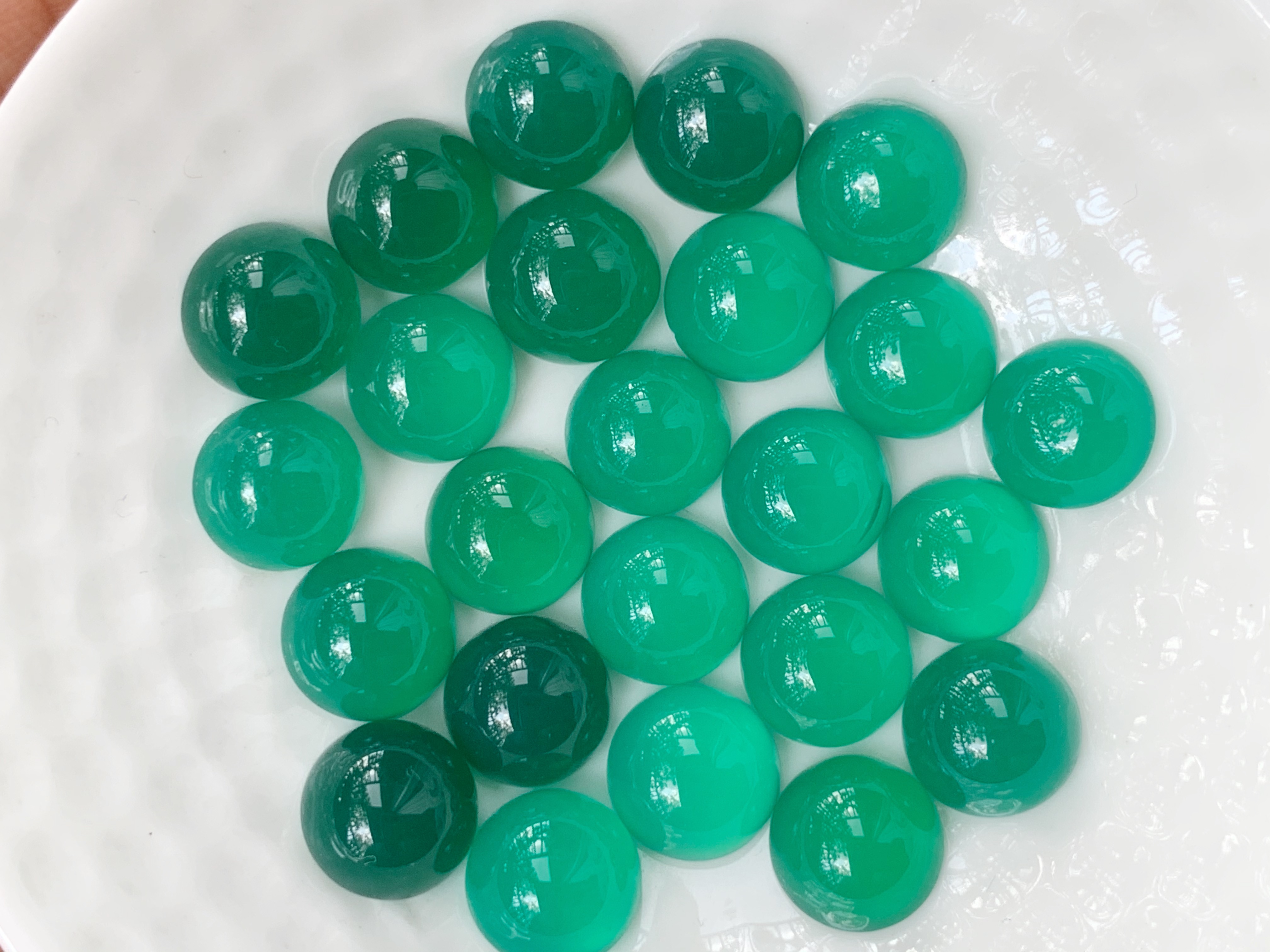 โมรากลมหลังเบี้ย 9 มม. 20 กะรัต