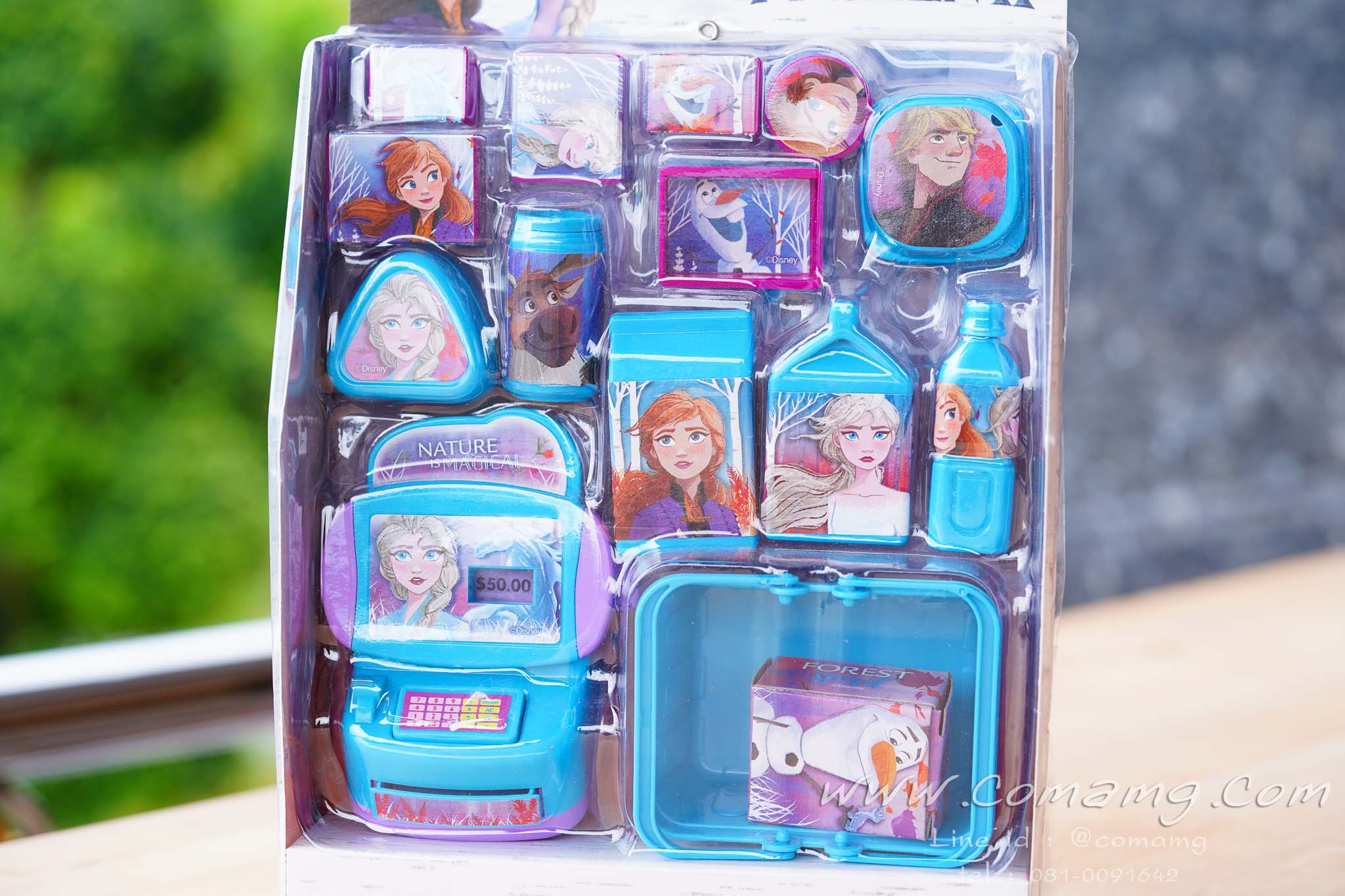 ของเล่นขายของ พร้อมเครื่องคิดเงิน เอลซ่า&อันนา Frozen2
