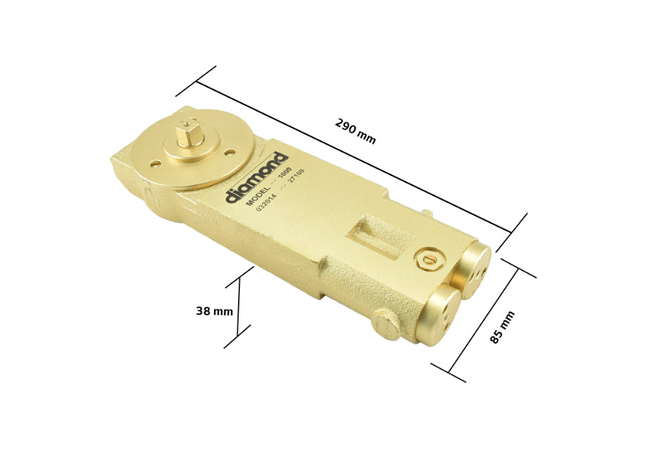 Diamond โช๊คอัพประตูบานสวิง DM-1 เบอร์ 1000 แบบตั้งค้าง