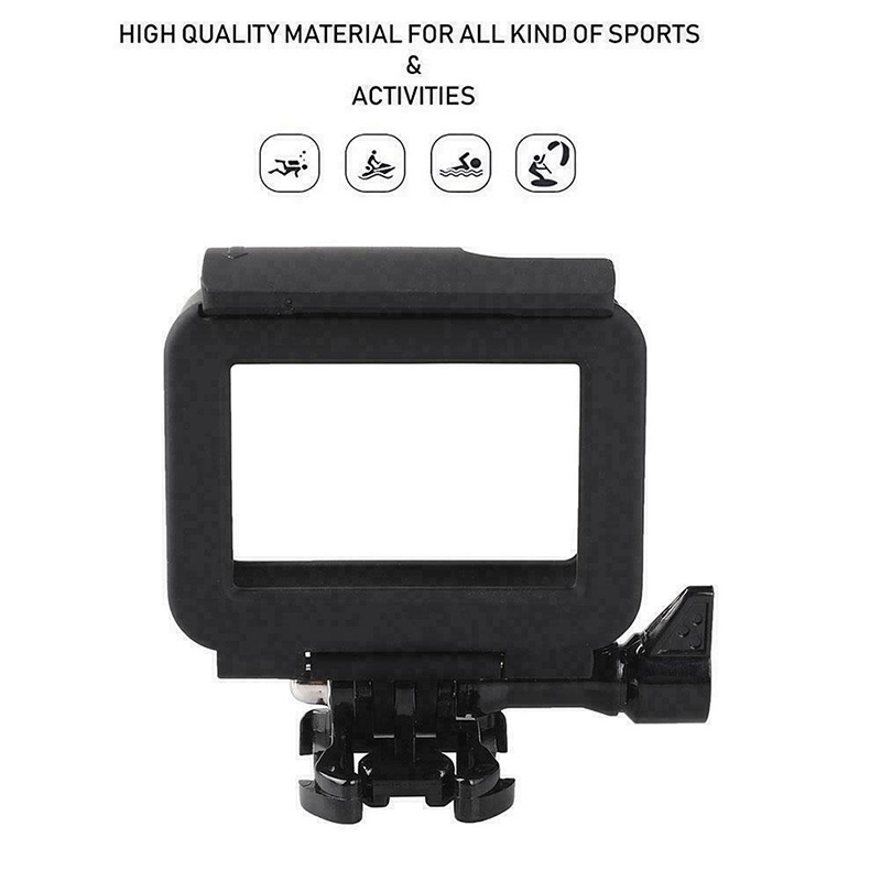 GoPro 7 / 6 / 5 Protective Housing Frame Mount Case Cover เปิดฝาชาร์ตแบตได้