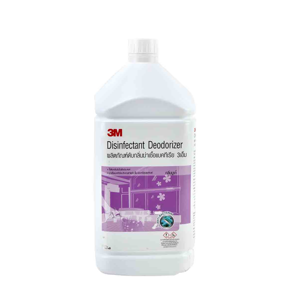 3M ผลิตภัณฑ์ดับกลิ่นฆ่าเชื้อ กลิ่นบูเก้ 3.8L.