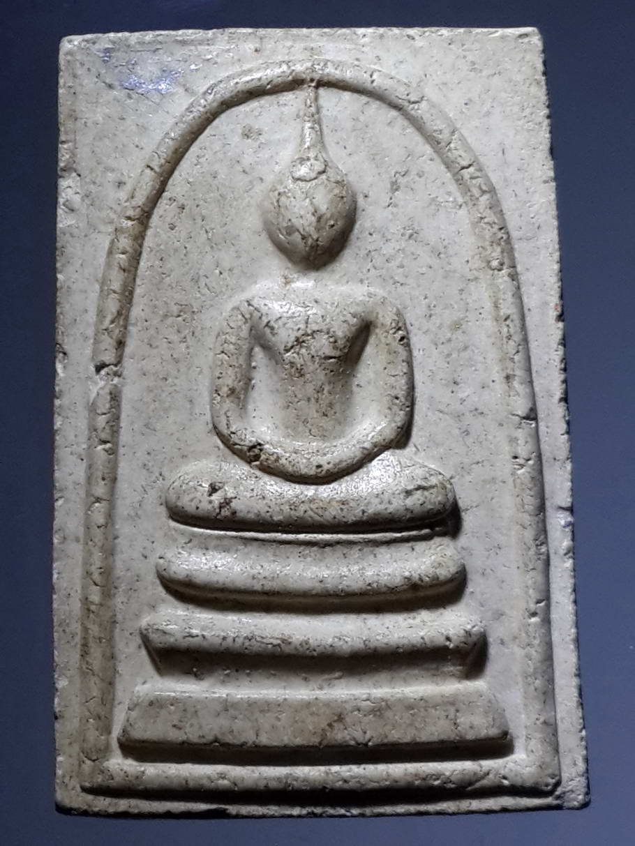 รหัสสินค้า พระสมเด็จ วัดต่างๆ 680 พระสมเด็จเนื้อผง หลังจปร ที่ระลึก 100 ปี ถ.ว.