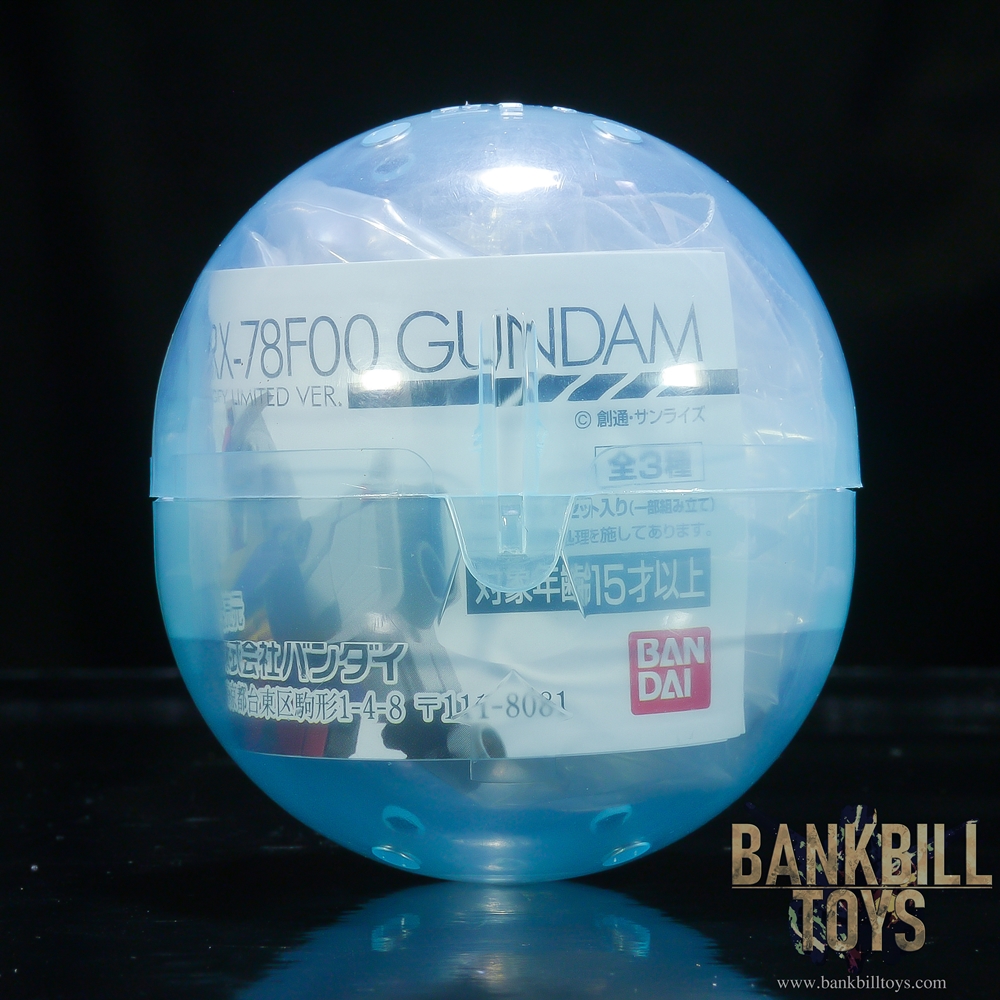 กันดั้ม Bandai GFY Exclusive Gashapon RX-78F00 Gundam GFY Limited Ver. - RX-78F00 Gundam [Gundam Factory Yokohama] [Smoke Clear Color Ver.]