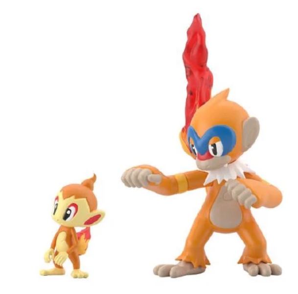<Preorderภึง 12/6/2025>เปิดรับPreorder ไม่มีมัดจำPOKÉMON SCALE WORLD SINNOH REGION CHIMCHAR & MONFERNO W/O GUM