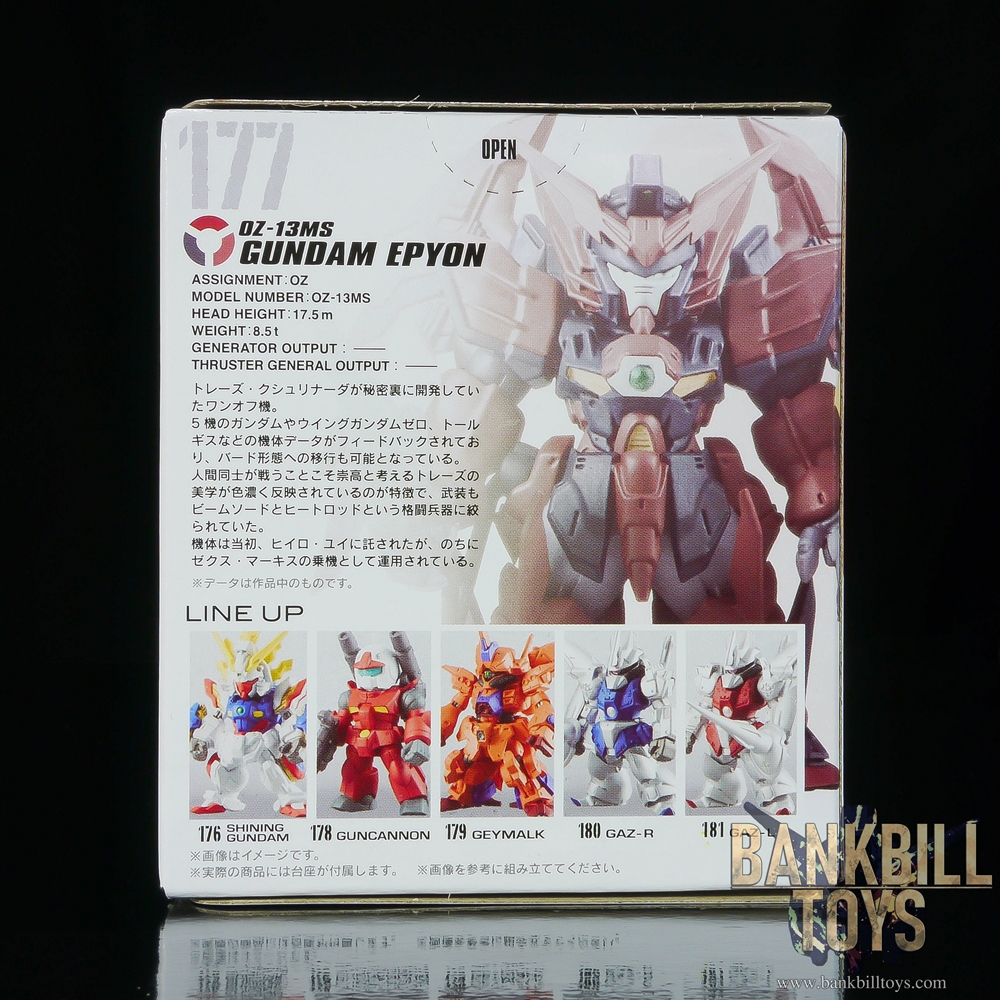 กันดั้ม Bandai Candy Toy FW Gundam Converge #10 No.177 OZ-13MS Gundam Epyon