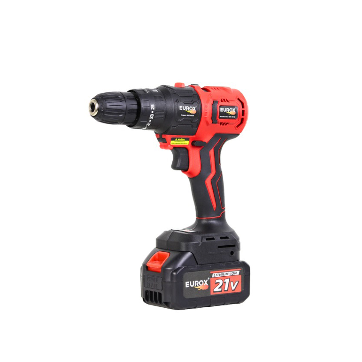 EUROX ชุดสว่านไร้สาย Multifunction 4in1 21V.1B [30-119-100]